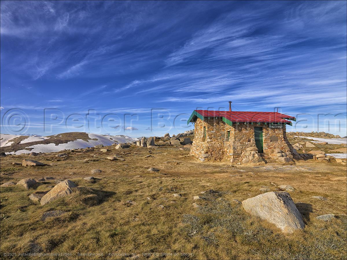 Peter Bellingham Photography Seamans Hut - Kosciuszko NP - NSW SQ (PBH4 00 10634)